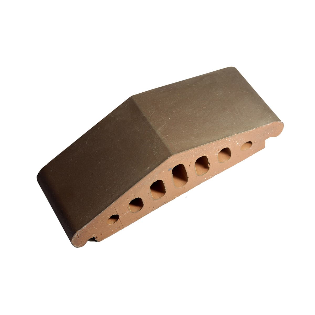 Профильный кирпич ZG Clinker К25 коричневый ангоб 310*110*90 мм - Image 1