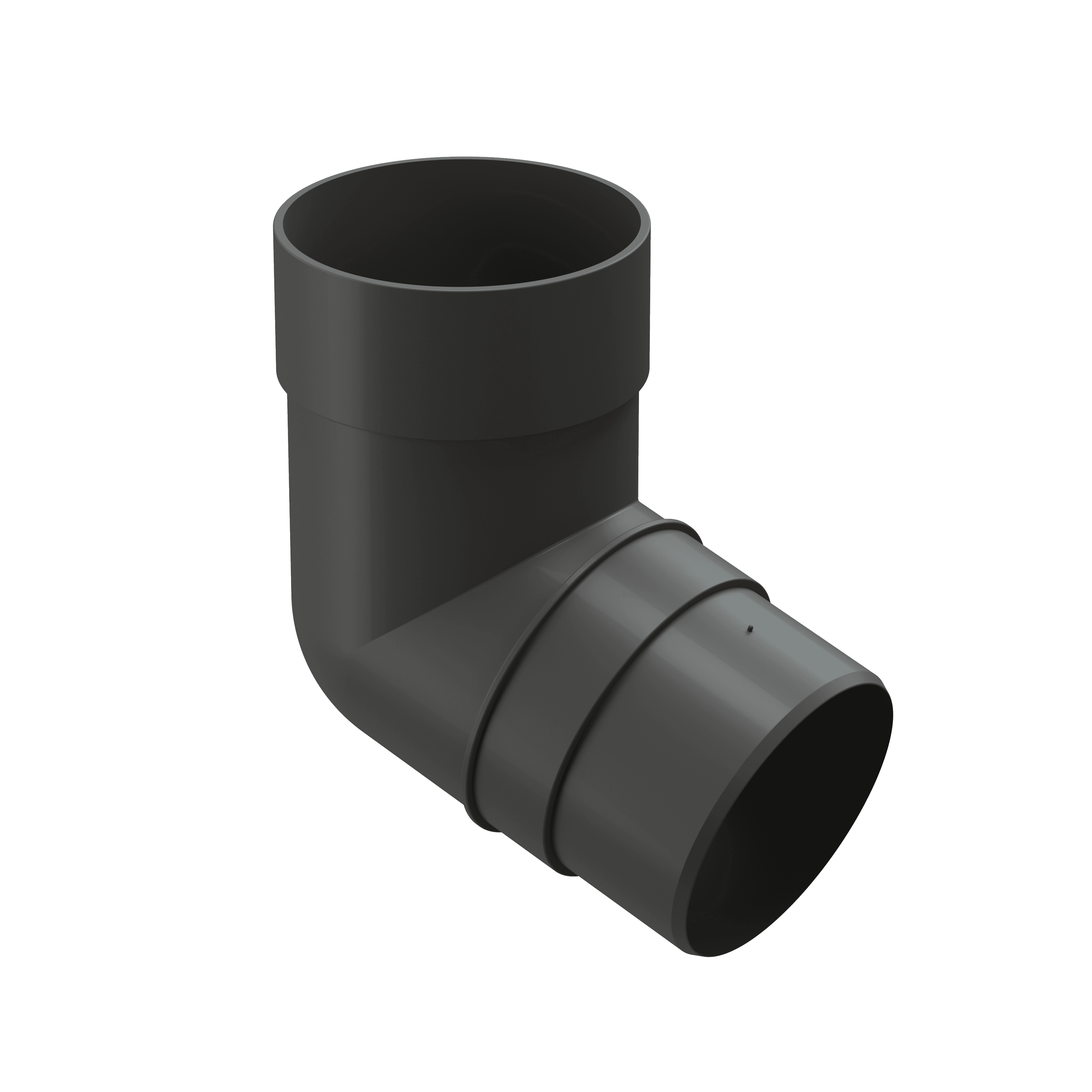Docke PREMIUM Колено 72° (Графит) - Image 1