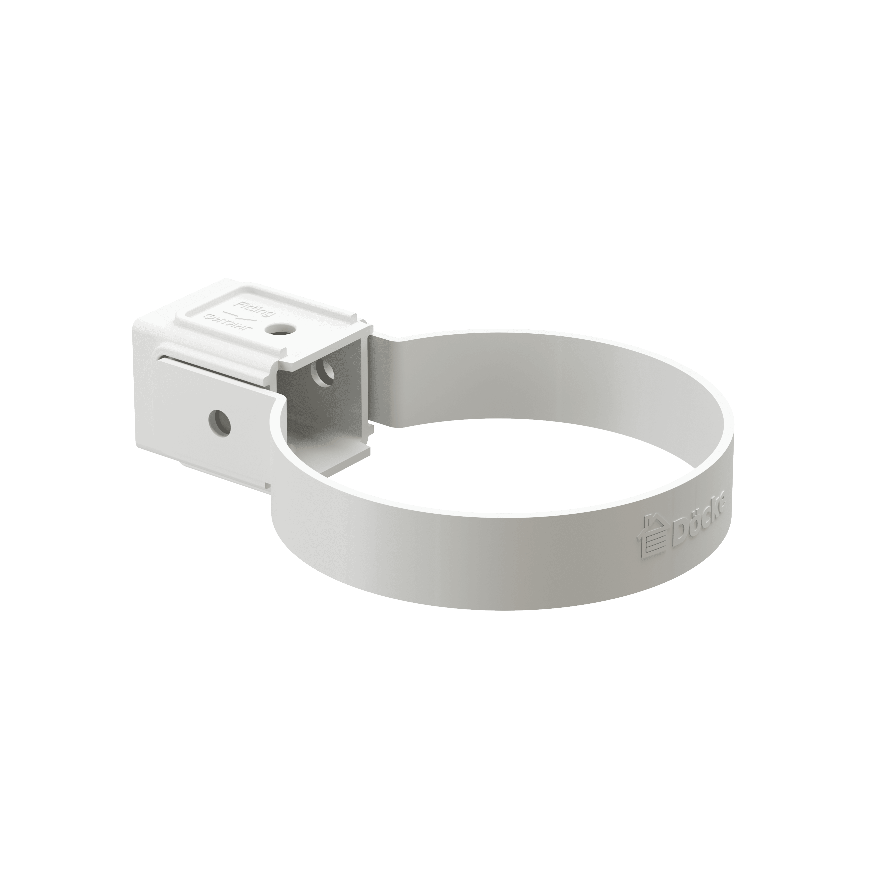 Docke STANDARD Хомут универсальный 80 мм (Белый) - Image 1