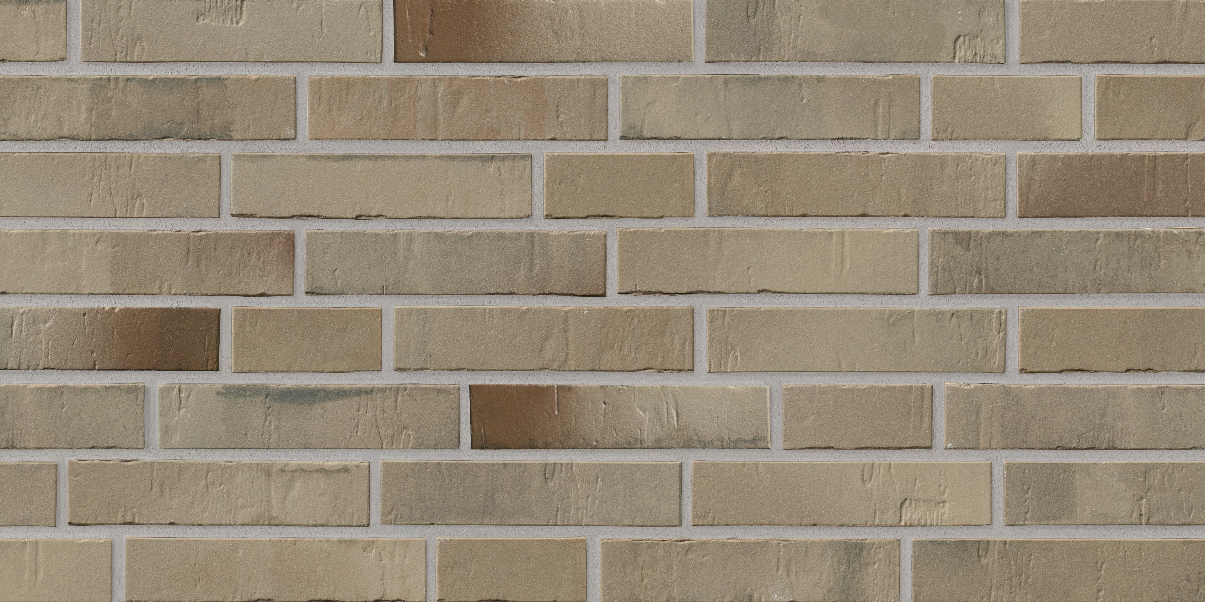 Плитка фасадная клинкерная Stroeher Kontur CG 483 braunbrand, 240*52*12 мм - Image 1