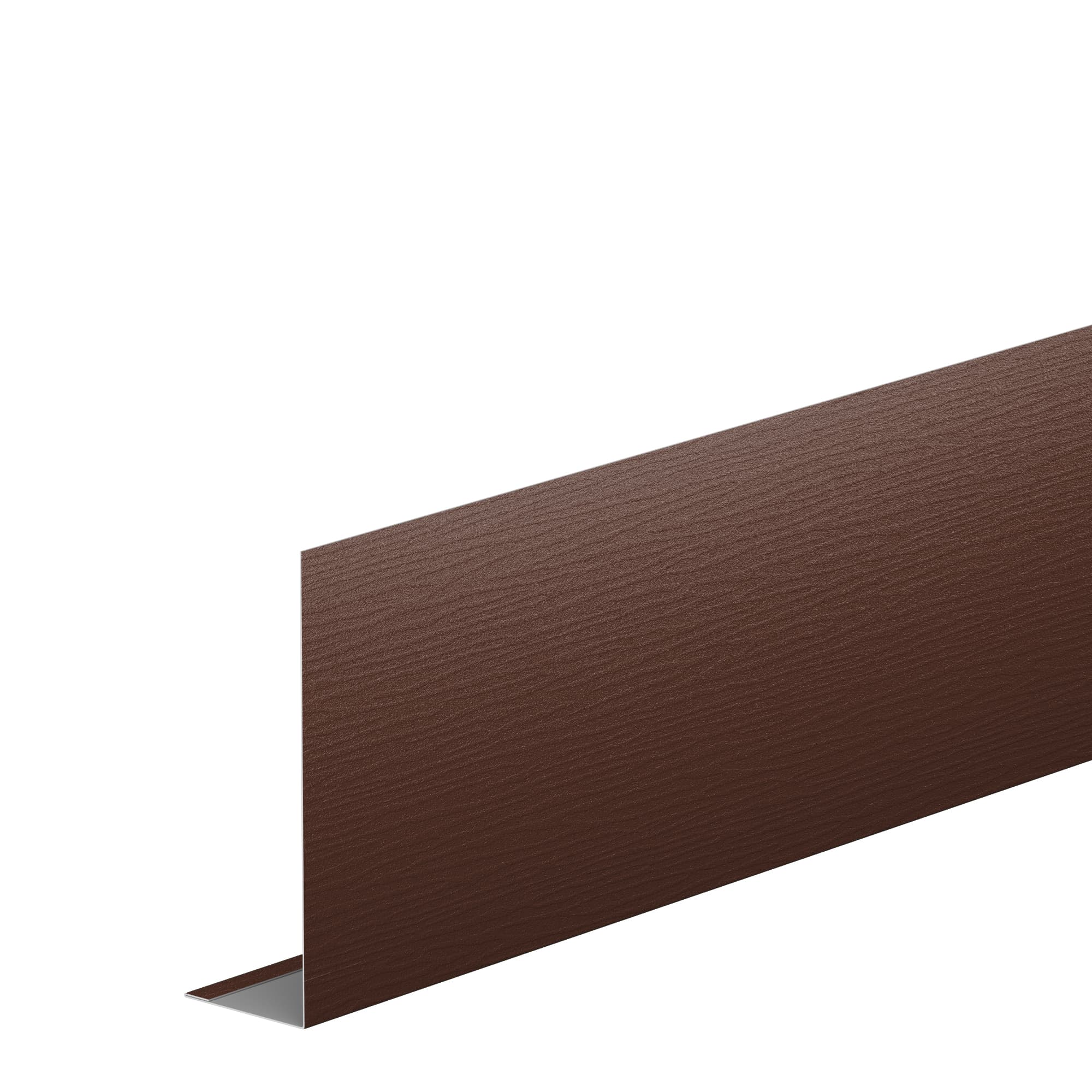 L-Профиль 50*150 мм L=2 м AquaSystem Rooftop Бархат коричневый матовый RAL 8017, фактурный - Image 1