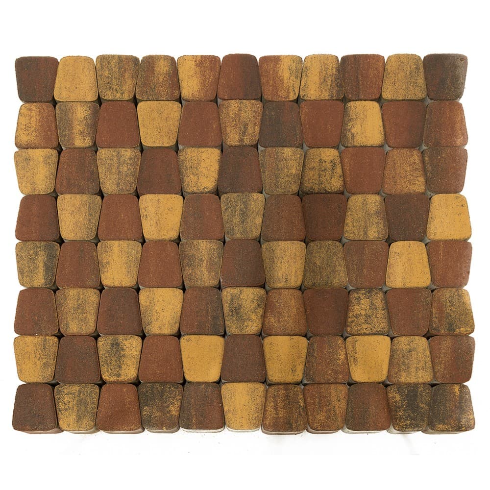 Плитка тротуарная Braer Классико круговая Color Mix Мальва, h=60 мм - Image 3