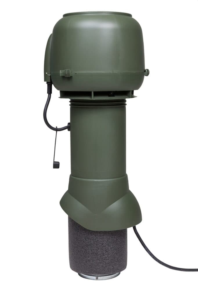 Вентилятор Vilpe E120P/Ø125/500, зеленый - Image 1