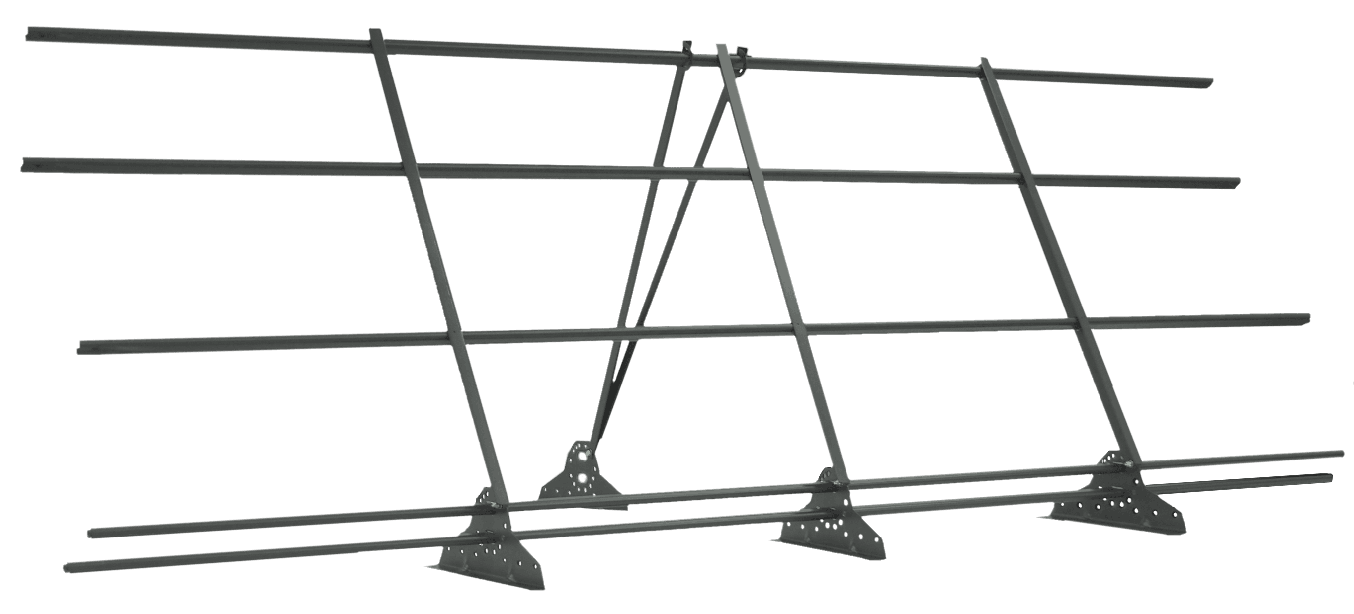 Ограждение кровельное со снегозадержателем Grand Line 1,2х3м RAL 7005 - Image 1
