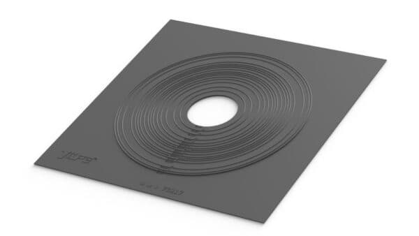 Уплотнитель парозатвора Ø100-380 мм Vilpe VAPOUR STOP, черный - Image 1
