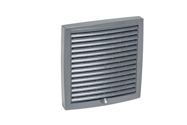 Решетка вентиляционная наружная Vilpe 240*240, серый - Image 1
