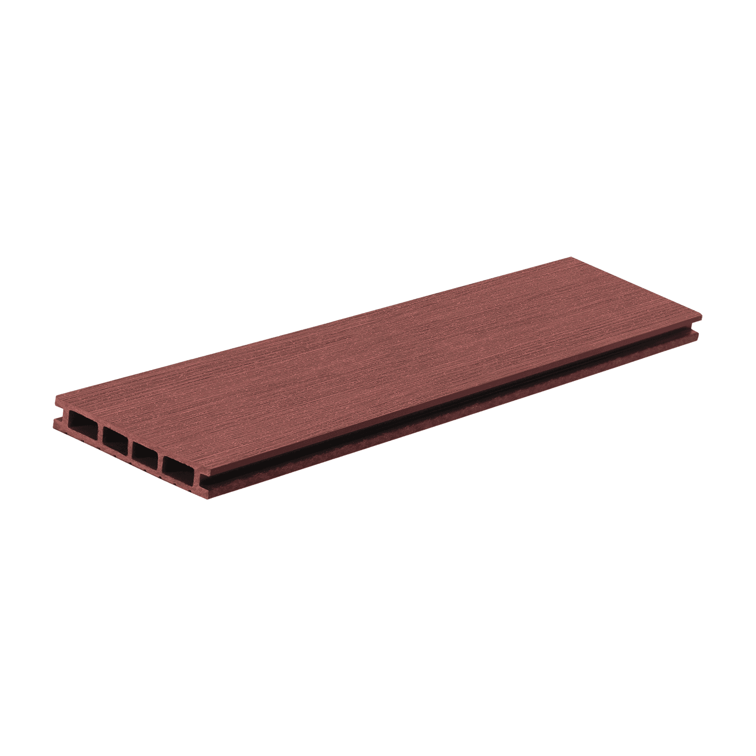 Доска террасная ДПК GRINDERDECO Premium RED Мербау, браширование/рифленая шлифованная сторона, 3000*150*25 мм - Image 2