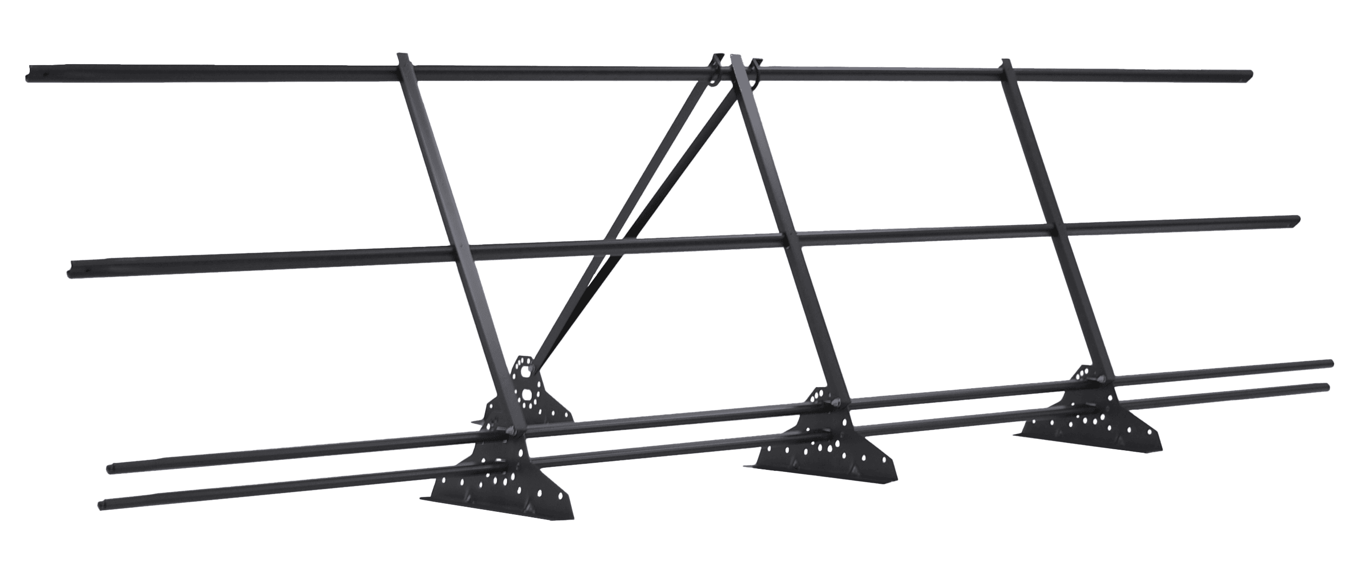Ограждение кровельное со снегозадержателем Grand Line 0,9х3м RAL 7004 - Image 1