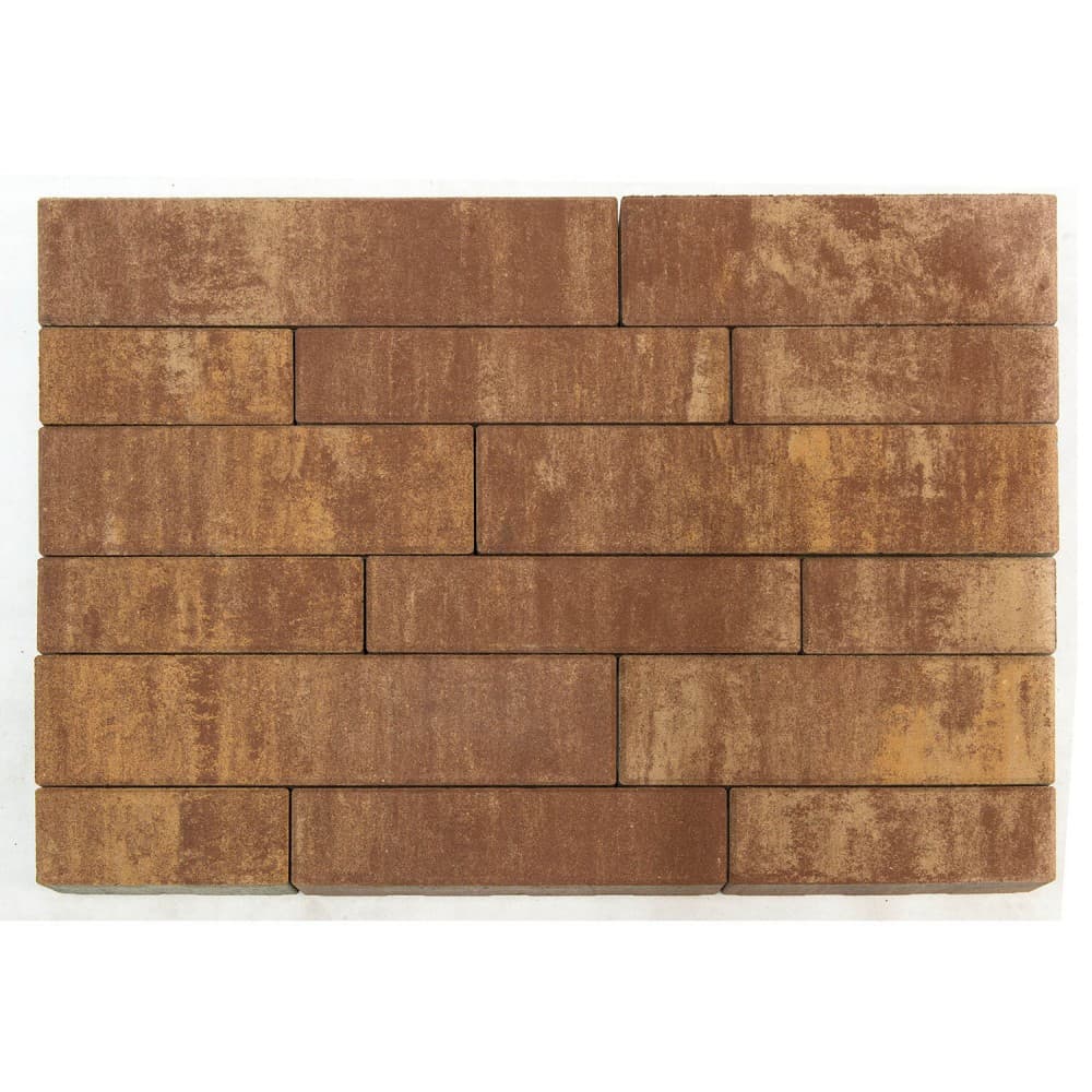 Плитка тротуарная Braer Домино Color Mix Каньон, h=60 мм - Image 3