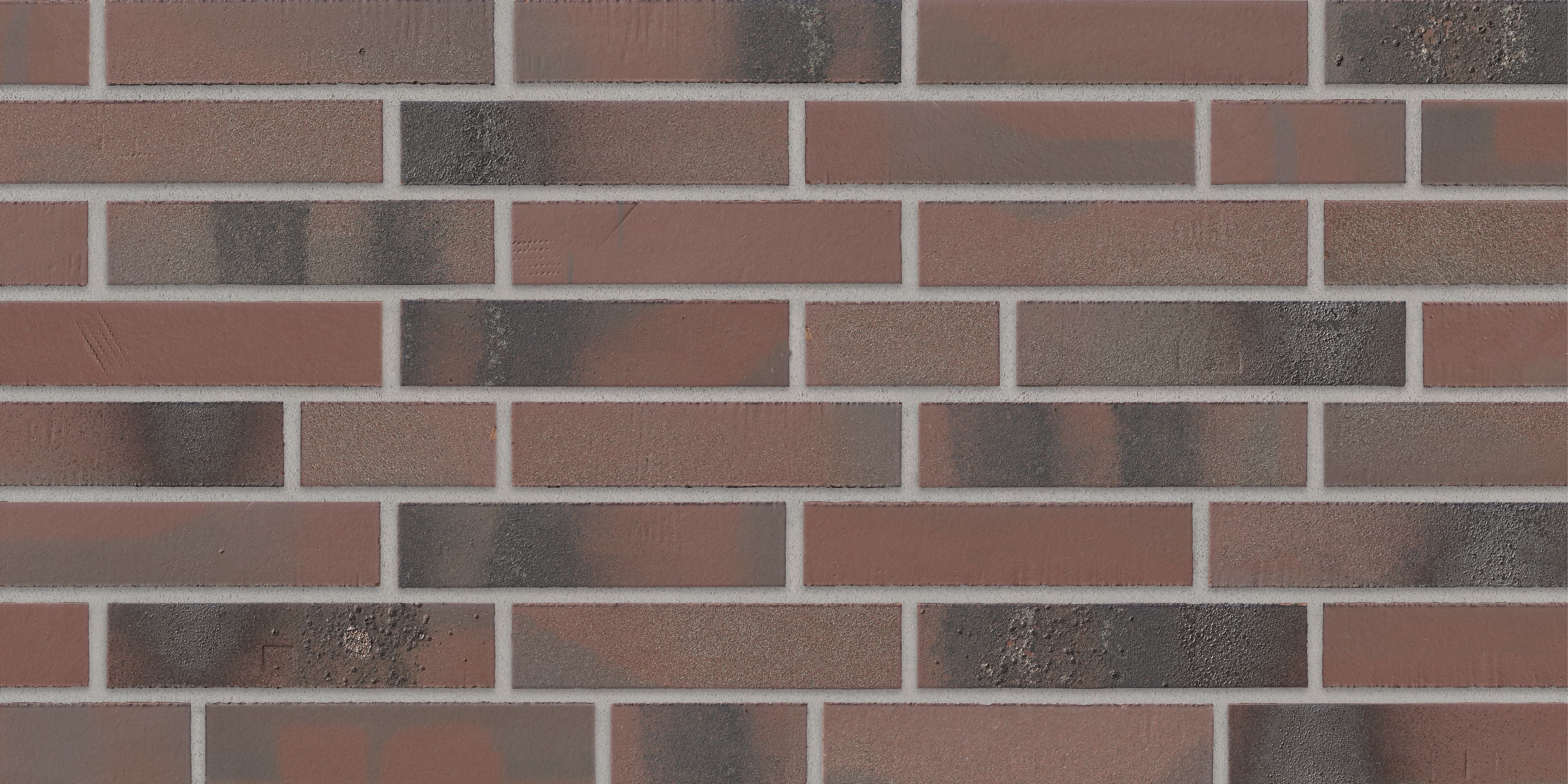 Плитка фасадная клинкерная Stroeher Brickwerk 655 violettrot, 240*52*12 мм - Image 1