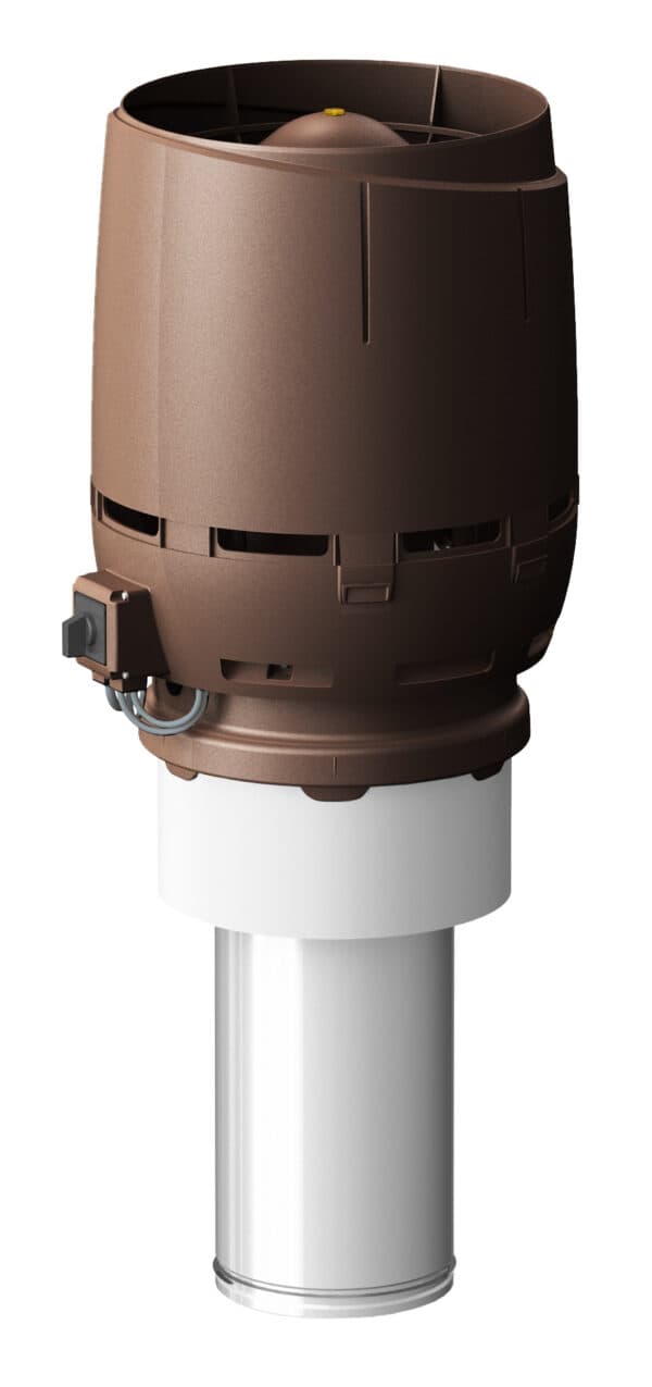 Вентилятор крышный Vilpe FLOW XL ECo200C/450, коричневый - Image 1