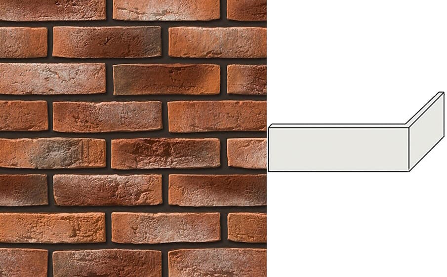 Камень искусственный декоративный под кирпич Leonardo Stone Дижон (тычок) 490 - Image 1