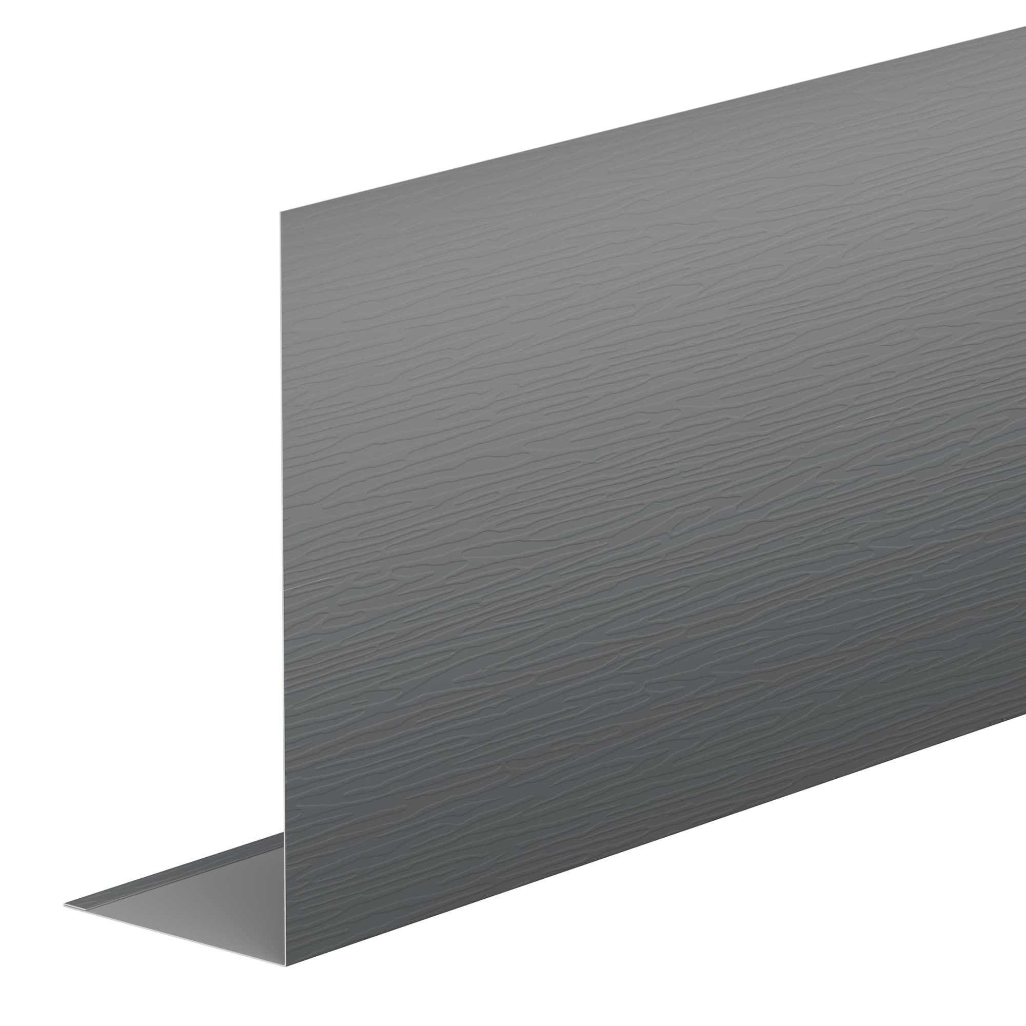 L-Профиль 100*250 мм L=2 м AquaSystem PE (Zn140) 0,45 серый RAL 7024, фактурный - Image 1