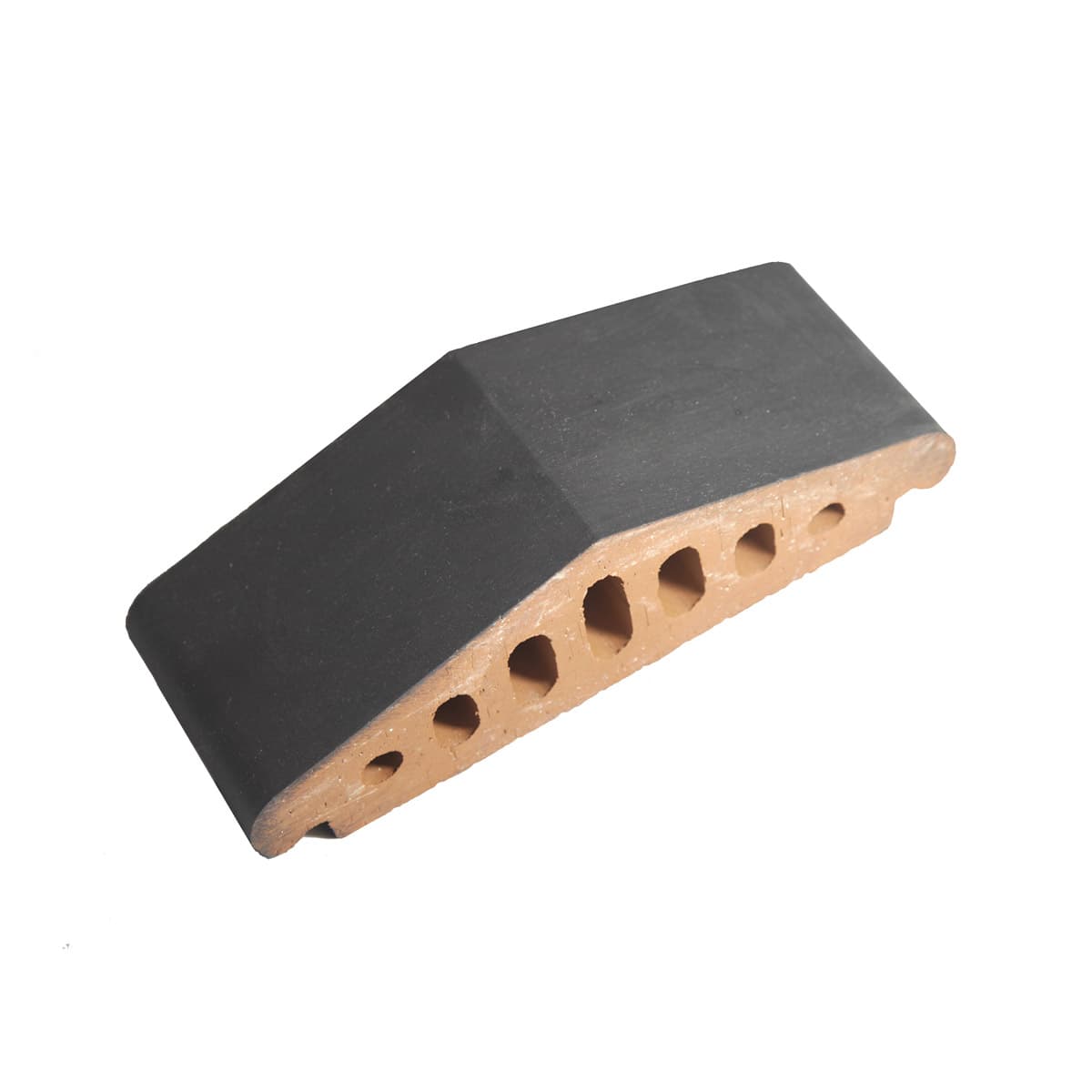 Профильный кирпич ZG Clinker K25 графит ангоб 310*110*90 мм - Image 1