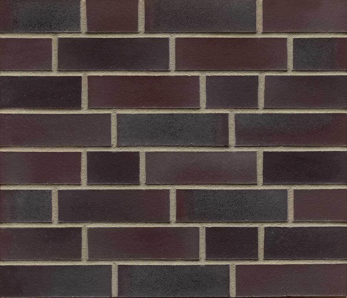 Плитка фасадная клинкерная Feldhaus Klinker R398NF14 galena cerasi nero, 240*71*14 мм - Image 1
