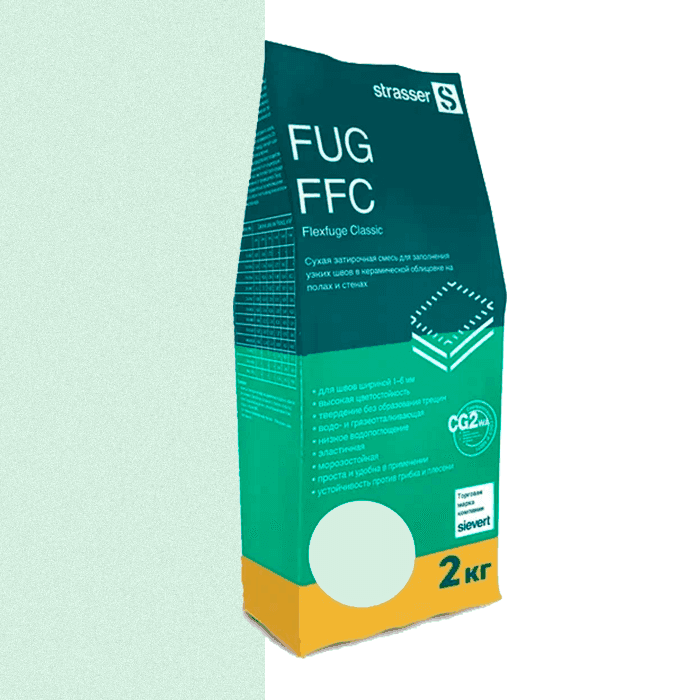 Смесь затирочная strasser FUG FFC 31 фисташковый, 2 кг - Image 1
