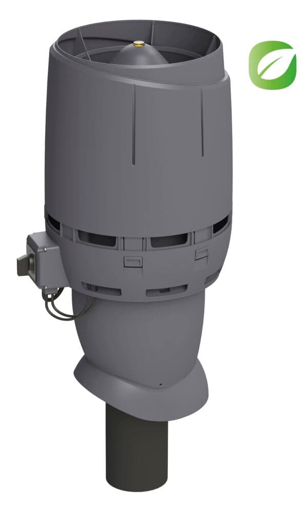 Вентилятор крышный Vilpe FLOW ECo110Р/500, серый - Image 1