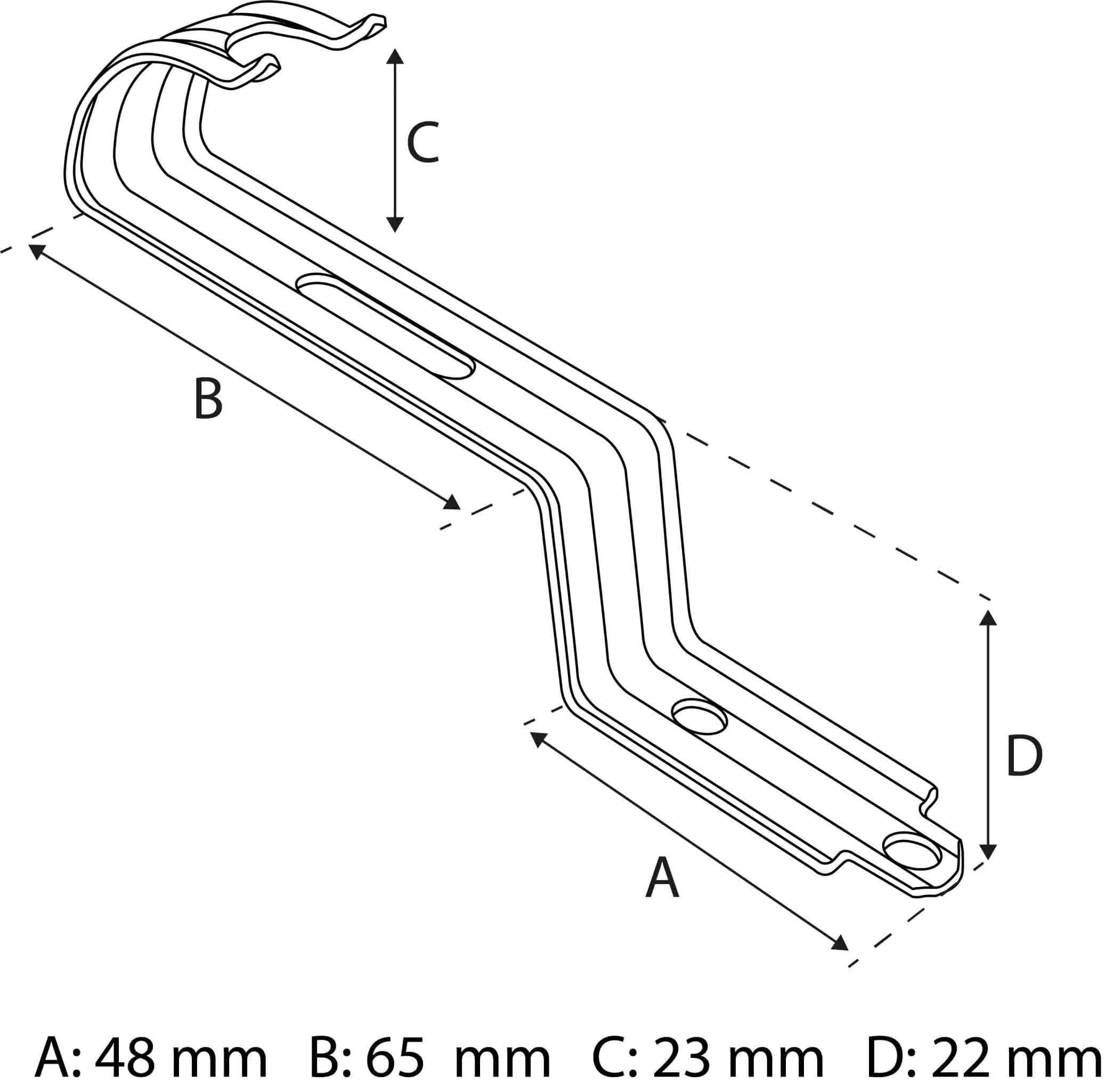 Держатель коньковой черепицы Eurovent UNI GRIP антрацит RAL 7021  - Image 3