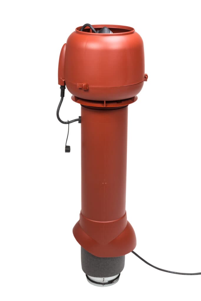 Вентилятор Vilpe E120P/Ø125/700, красный - Image 1