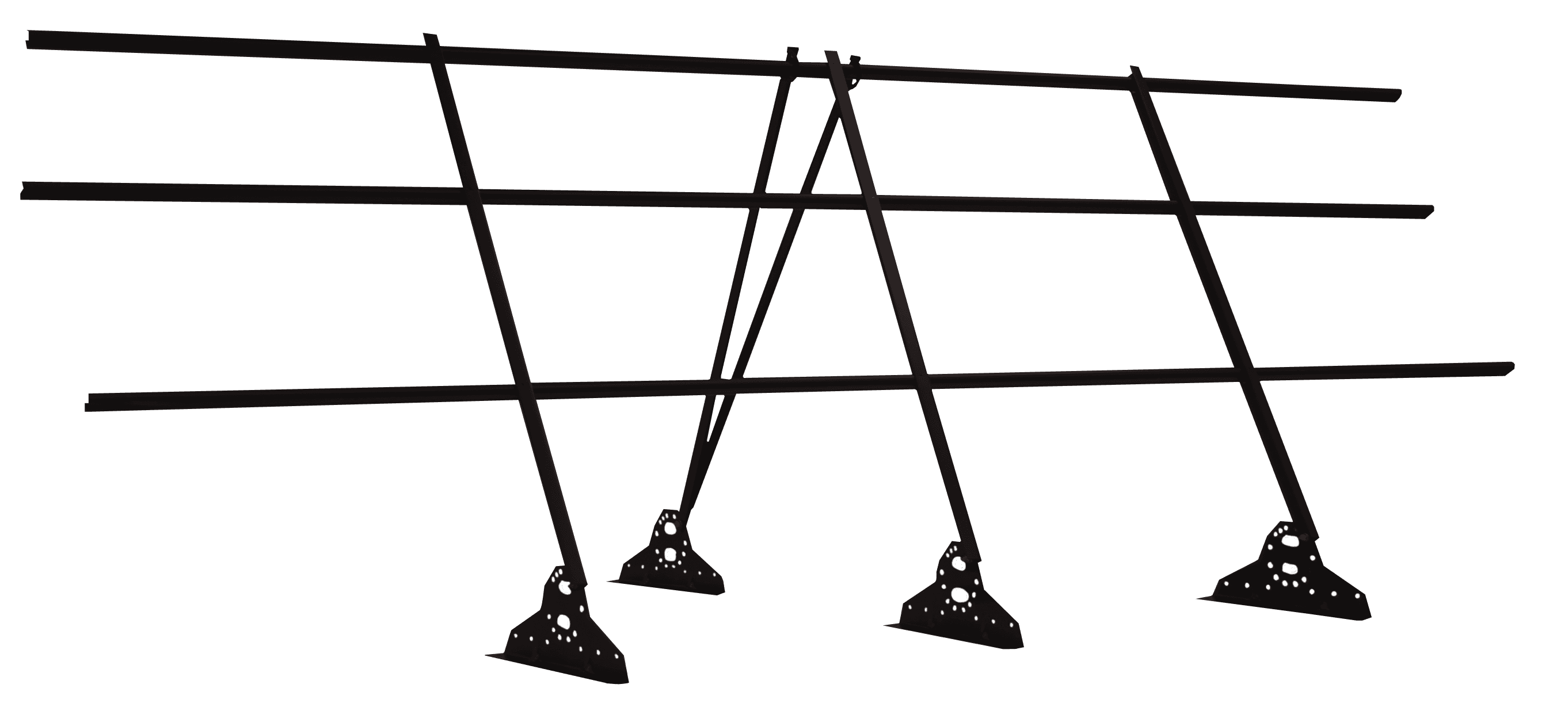 Ограждение кровельное на фальц Grand Line 1,2х3 RAL 9005 - Image 1