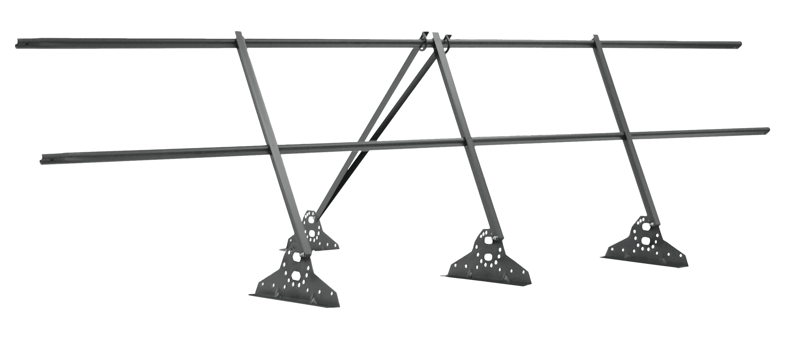 Ограждение кровельное на фальц Grand Line 0,9х3 RAL 7016 - Image 1