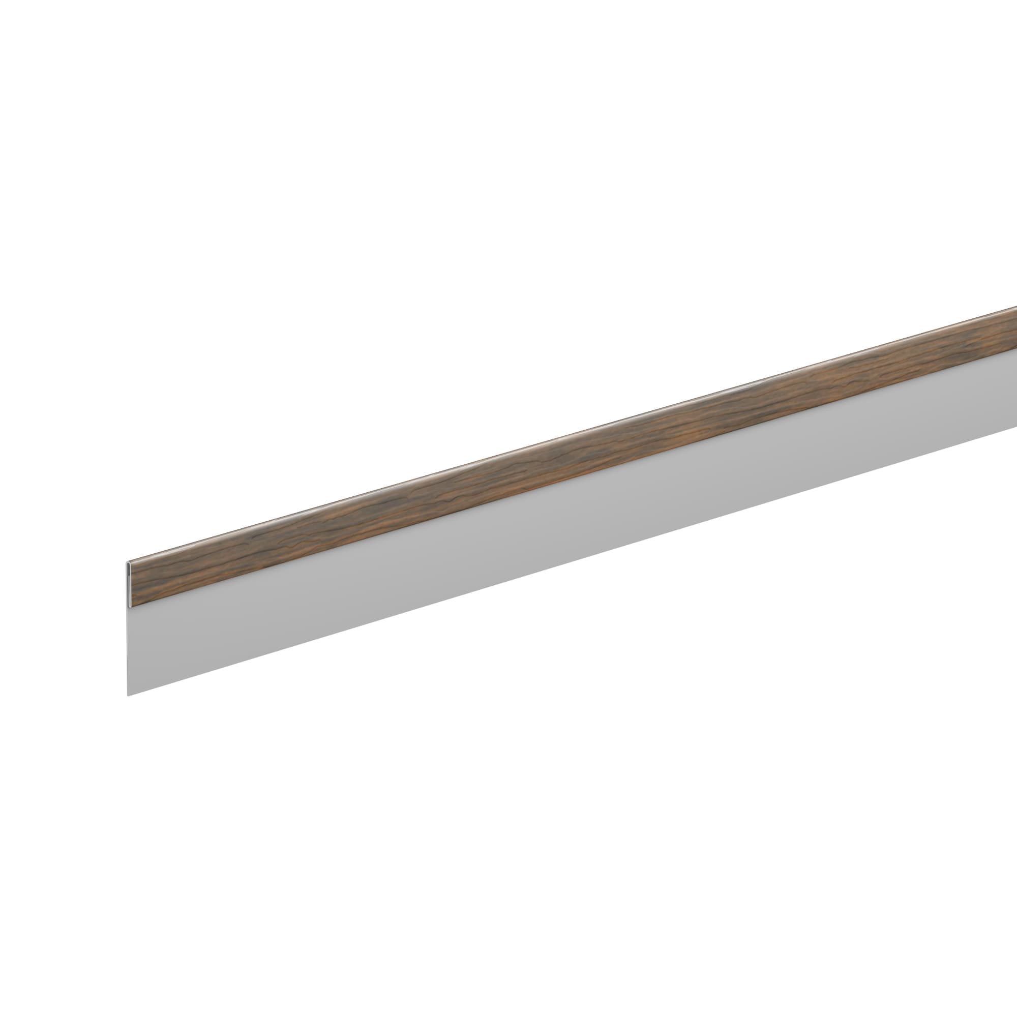 Планка финишная L=2 м AquaSystem Printech (AlZn120) 0,45 Канадский дуб - Image 1