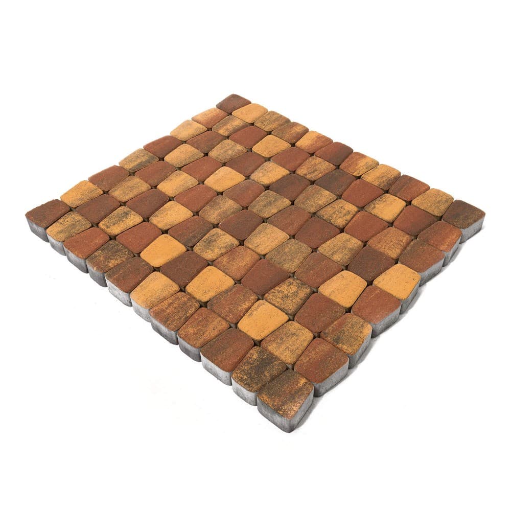 Плитка тротуарная Braer Классико круговая Color Mix Мальва, h=60 мм - Image 1