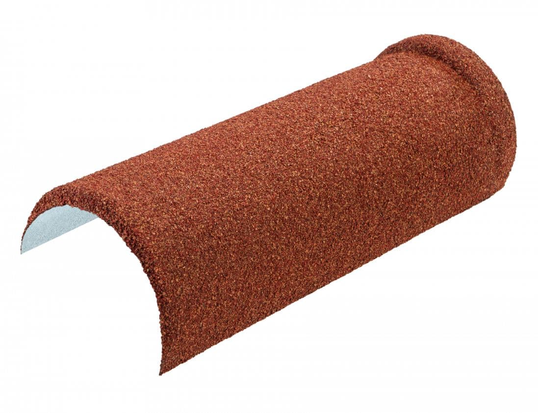 Конек полукруглый для композитной черепицы Luxard коралл (0,395м) - Image 2