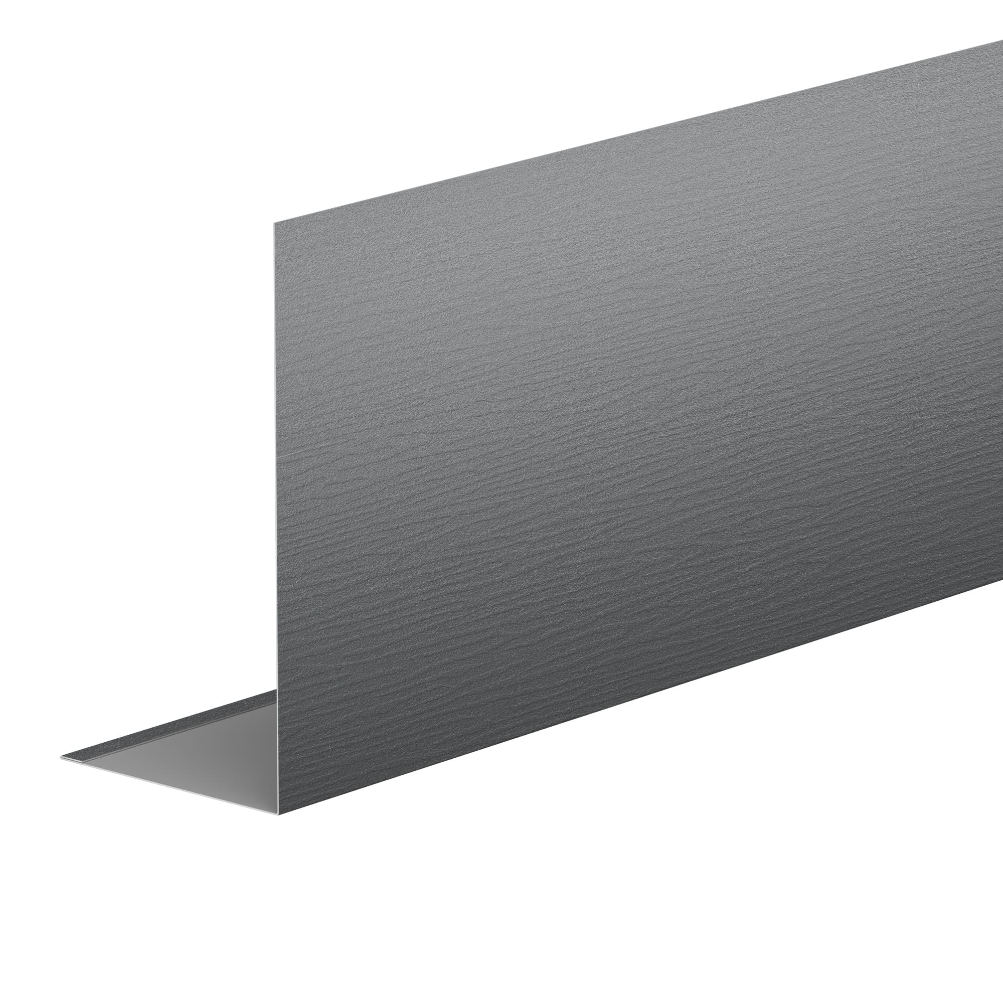 L-Профиль 100*200 мм L=2 м AquaSystem PU Matt (Zn275) 0,5 серый матовый RAL 7024, фактурный - Image 1