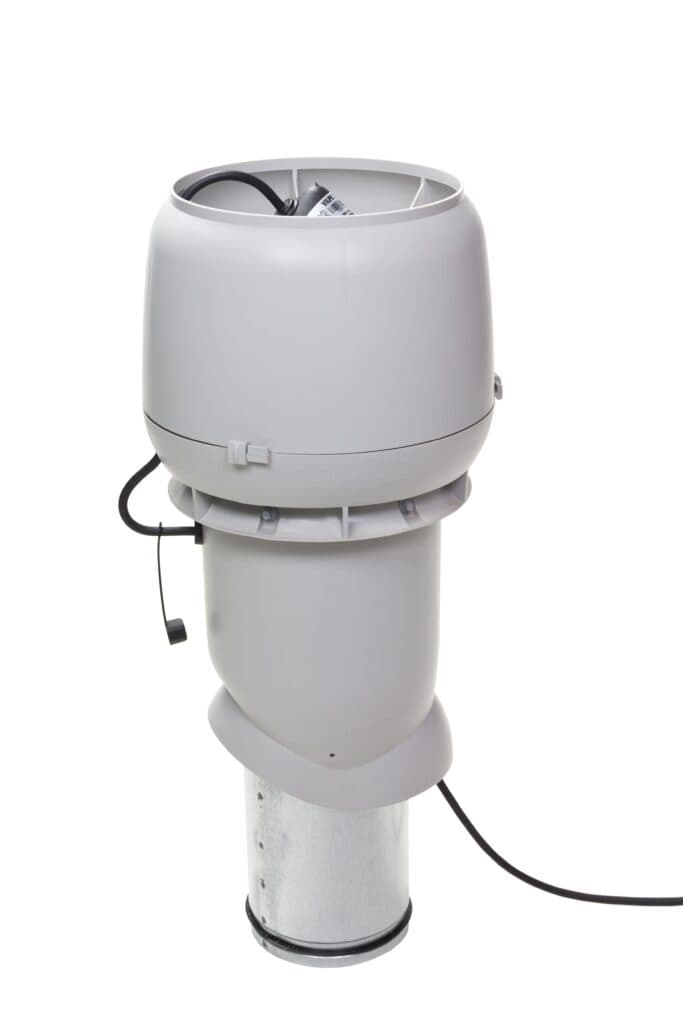 Вентилятор Vilpe E220P/Ø160/500, светло-серый - Image 1