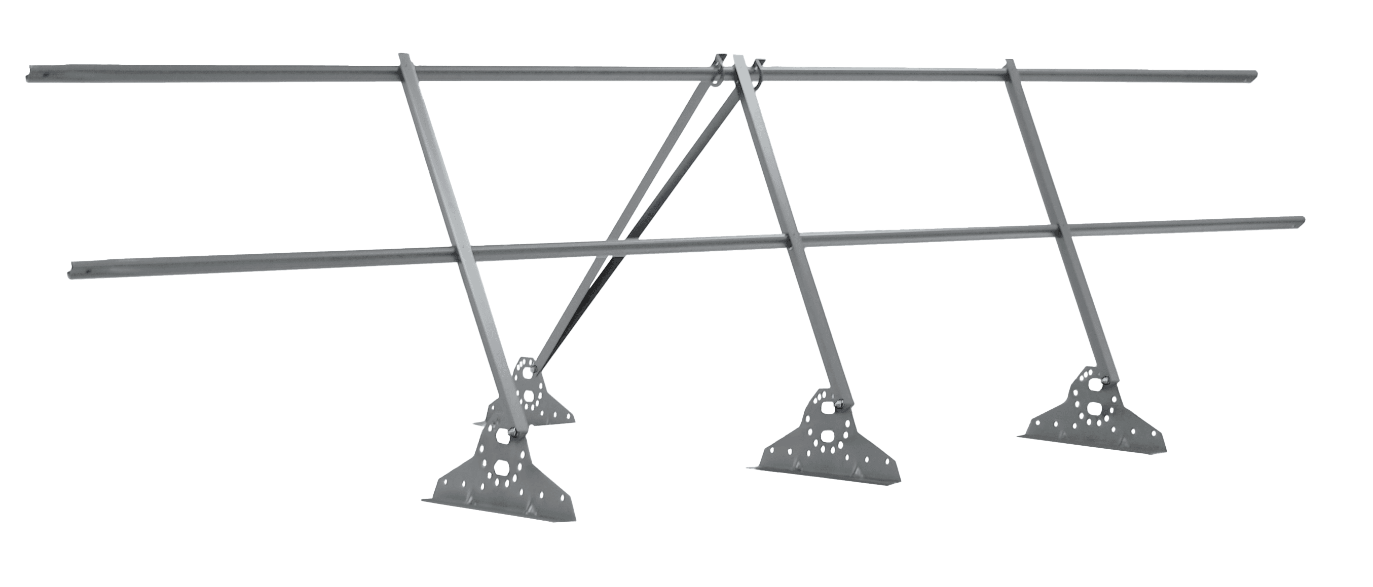 Ограждение кровельное на фальц Grand Line 0,9х3 RAL 7001 - Image 1