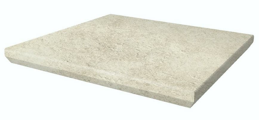 Ступень-флорентинер клинкерная угловая структурная Paradyz Scandiano Beige, 330*330*11 мм - Image 1