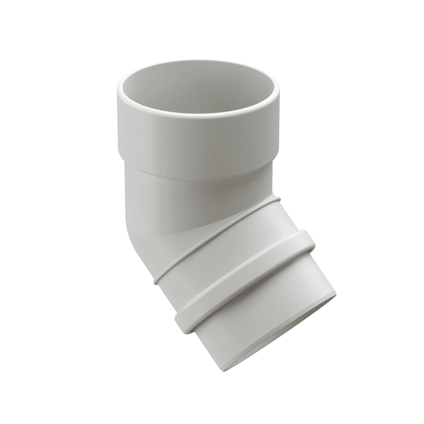 Docke LUX Колено 45° (Пломбир) - Image 1