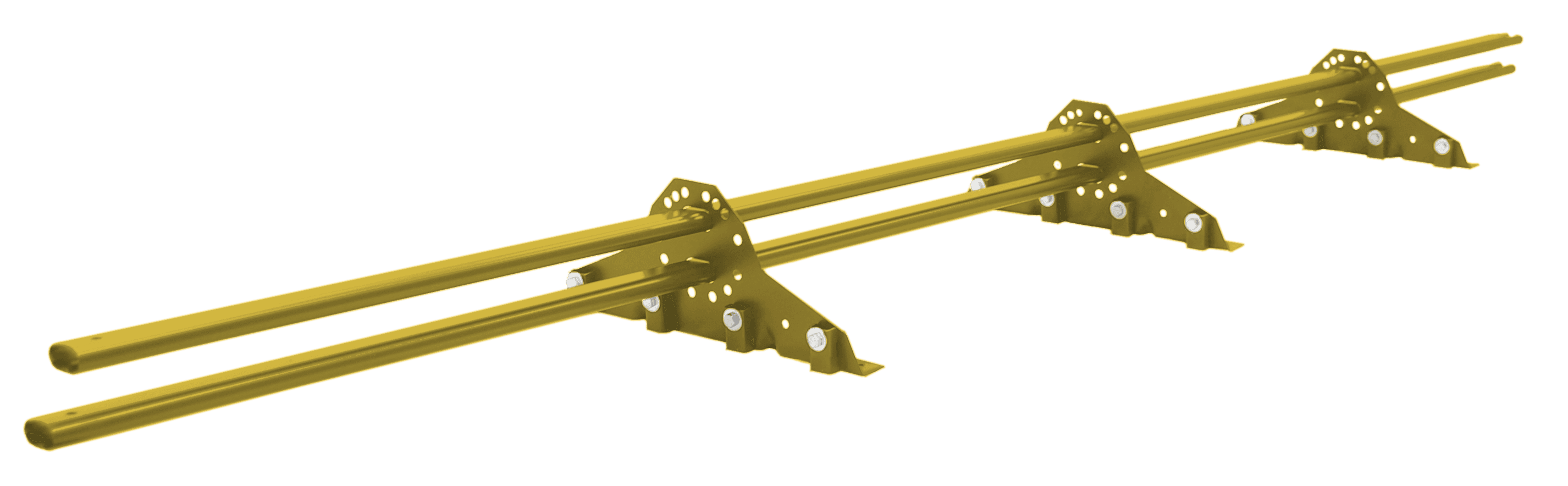 Снегозадержатель для фальцевой кровли Grand Line RAL 1018 3м - Image 1