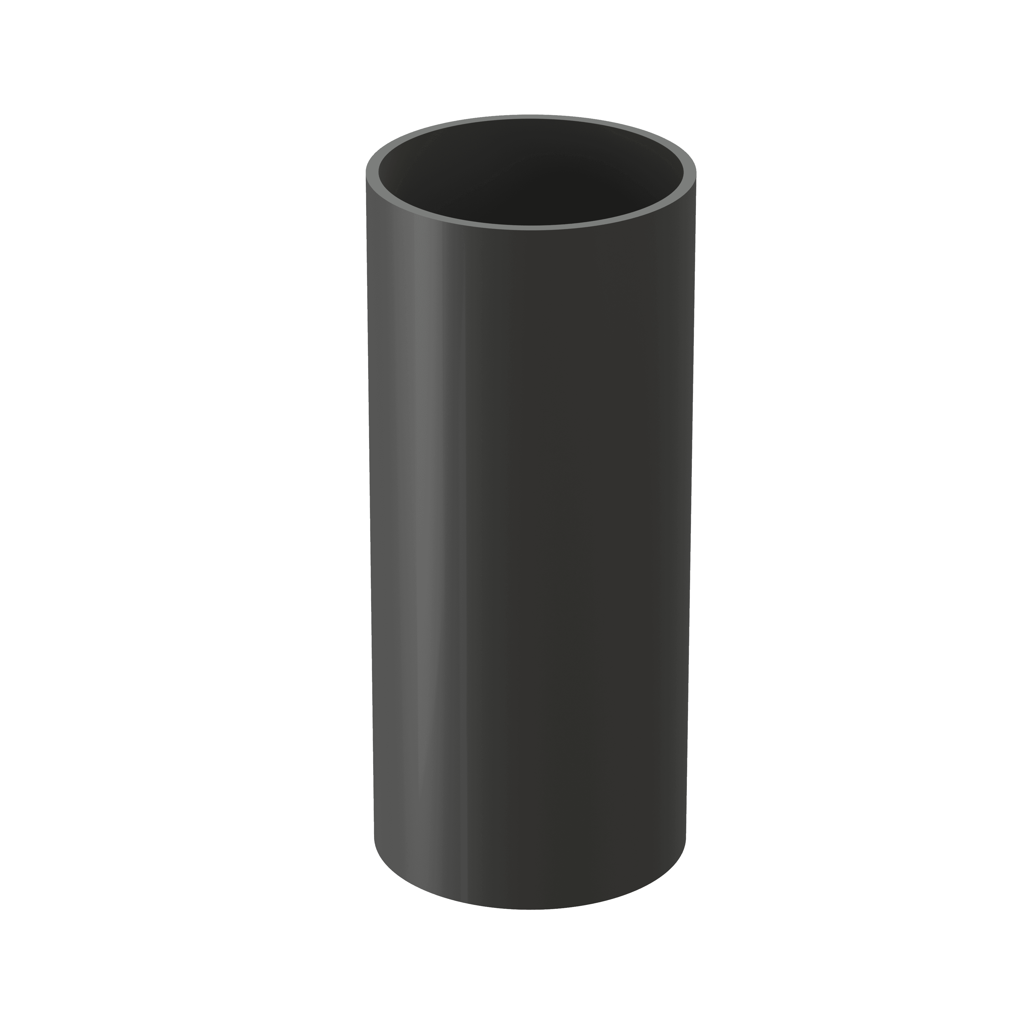 Docke STANDARD Труба водосточная 80 мм * 2м (Серый 7024) - Image 1