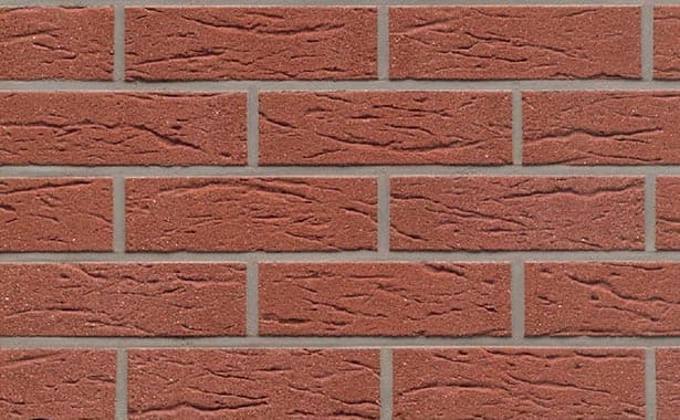 Кирпич клинкерный облицовочный пустотелый Feldhaus Klinker K435NF carmesi mana с посыпкой, 240*115*71 мм - Image 1