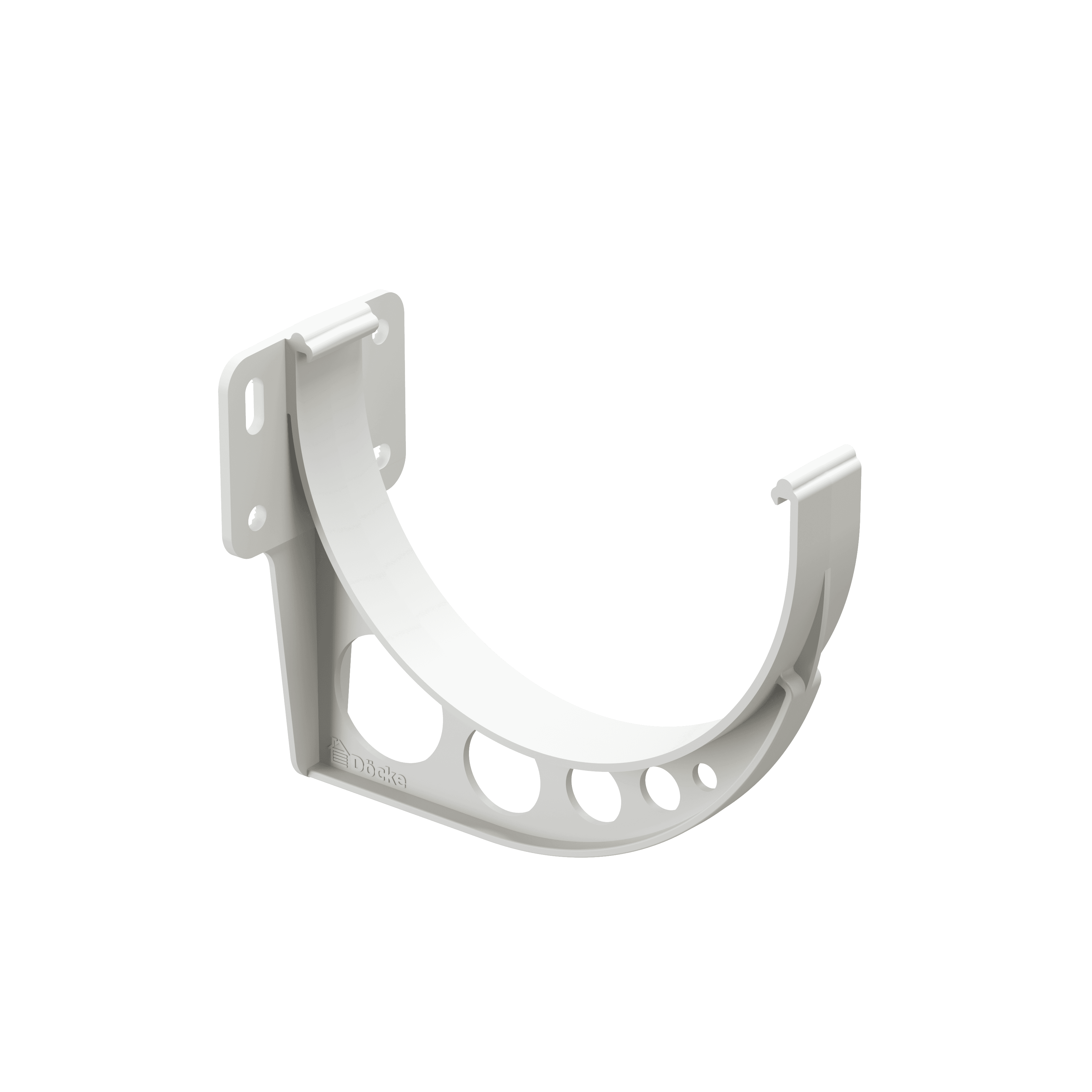 Docke STANDARD Кронштейн желоба 120 мм (Белый) - Image 1