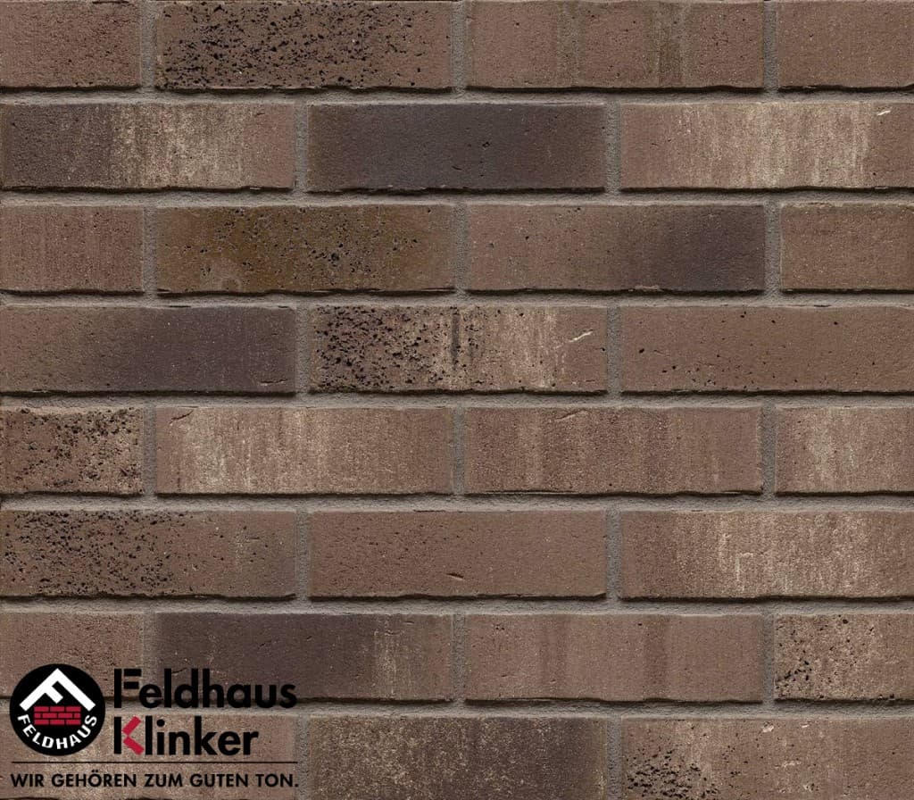 Плитка фасадная клинкерная Feldhaus Klinker R775NF14 vascu argo marengo, 240*71*14 мм - Image 1