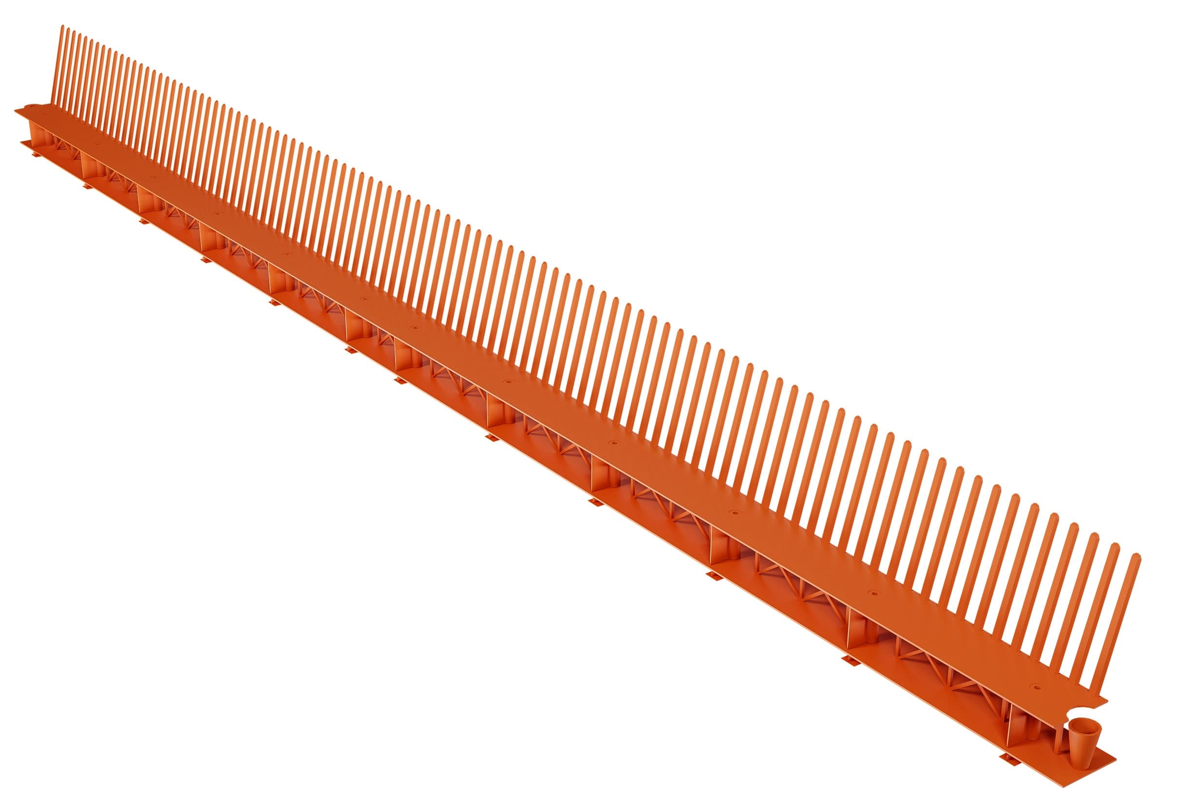 Аэроэлемент свеса Eurovent COMB VENTI кирпичный RAL 8004 - Image 1