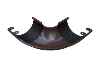 Угол желоба 90° внешний Braas Steel, коричневый - Image 1