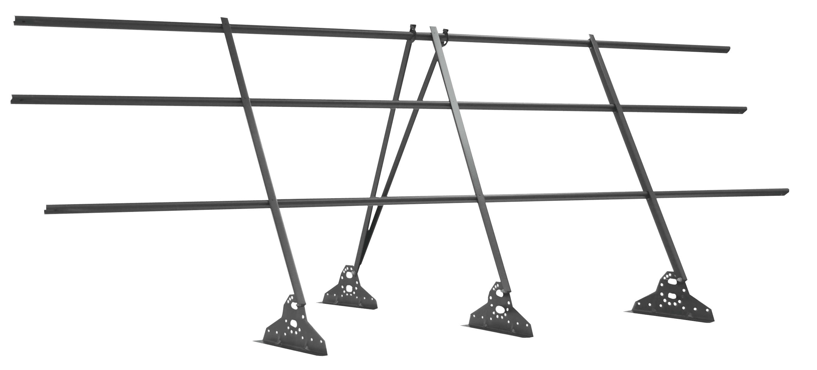 Ограждение кровельное Grand Line 1,2х3 RAL 9006 - Image 1