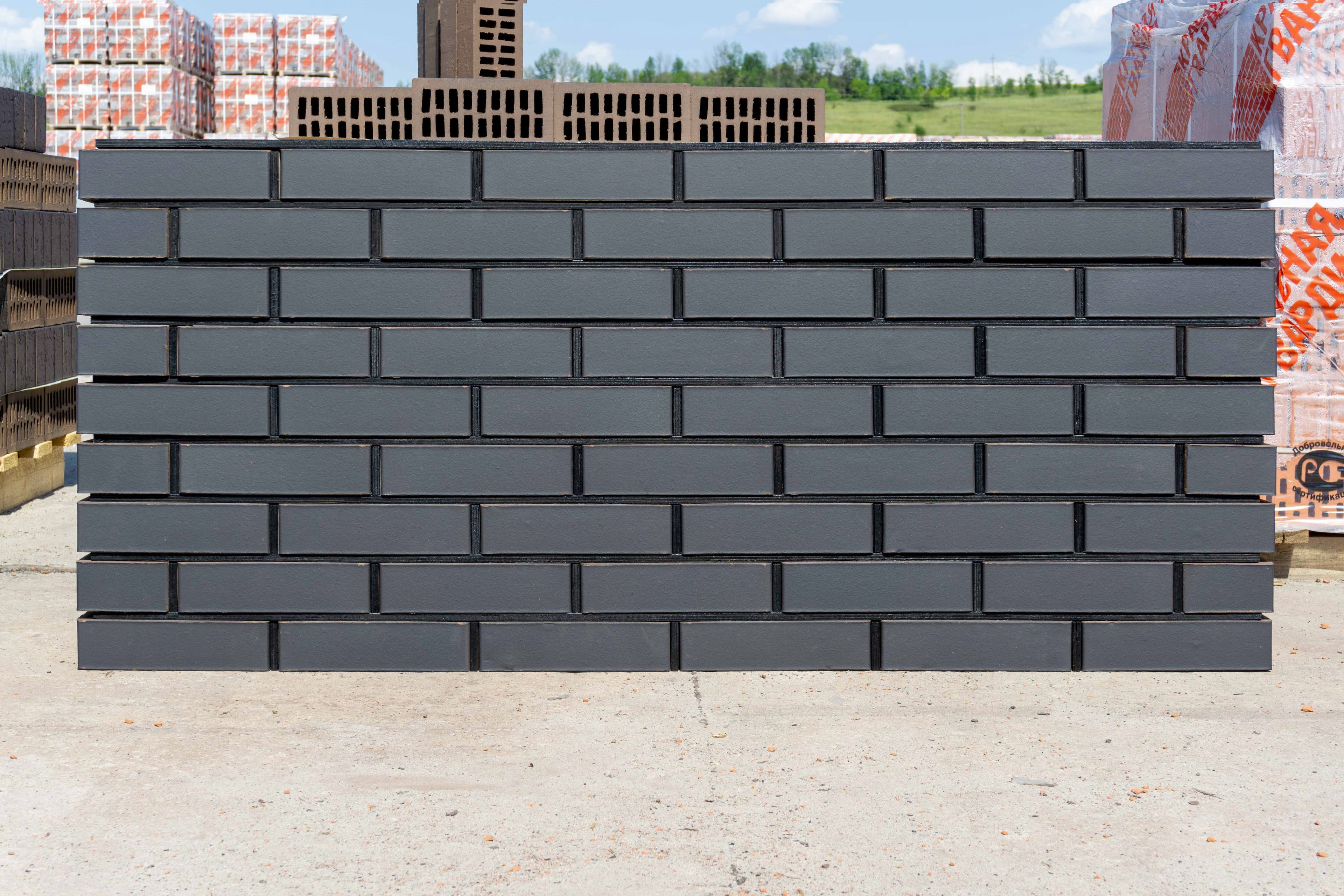 Кирпич керамический облицовочный пустотелый Красная Гвардия Premium Black Matte 0,7НФ, 250*85*65 мм - Image 8