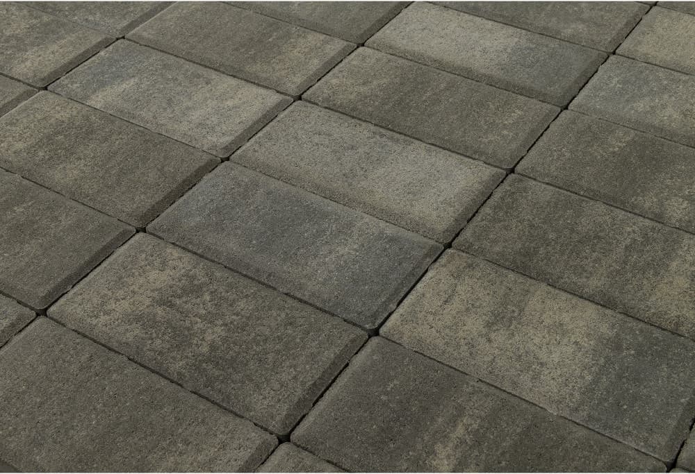 Плитка тротуарная Braer Прямоугольник Color Mix Туман, 200*100*60 мм - Image 3