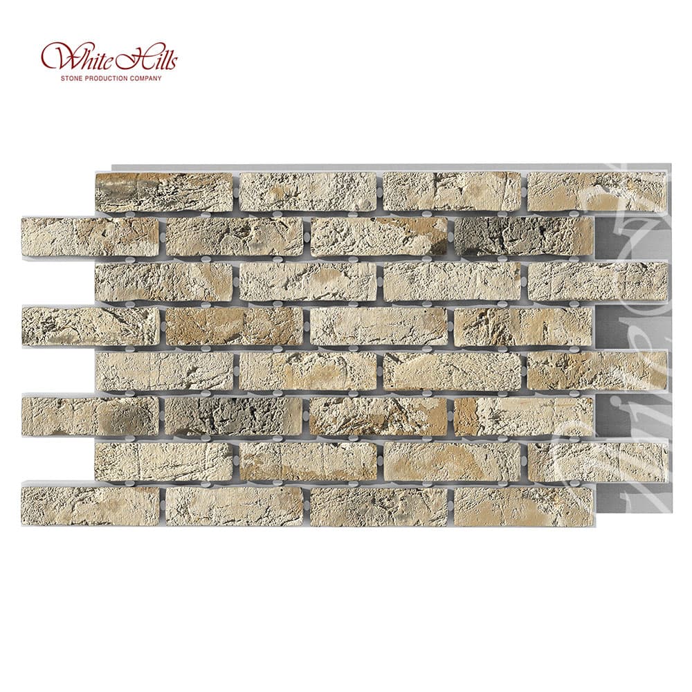 Термопанель ППС White Hills Лондон Брик Y304-15 угловая, 80 мм - Image 1