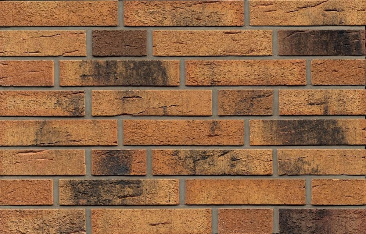Плитка фасадная клинкерная Feldhaus Klinker R286NF9 nolani rustico carbo, 240*71*9 мм - Image 1