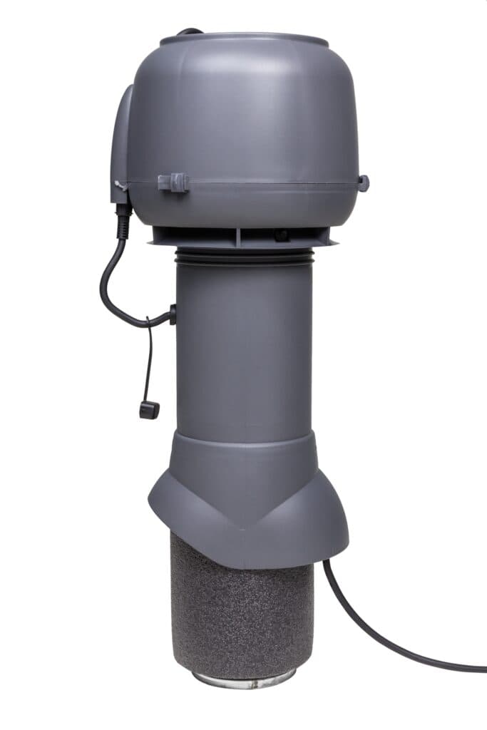 Вентилятор Vilpe E120P/Ø125/500, серый - Image 1