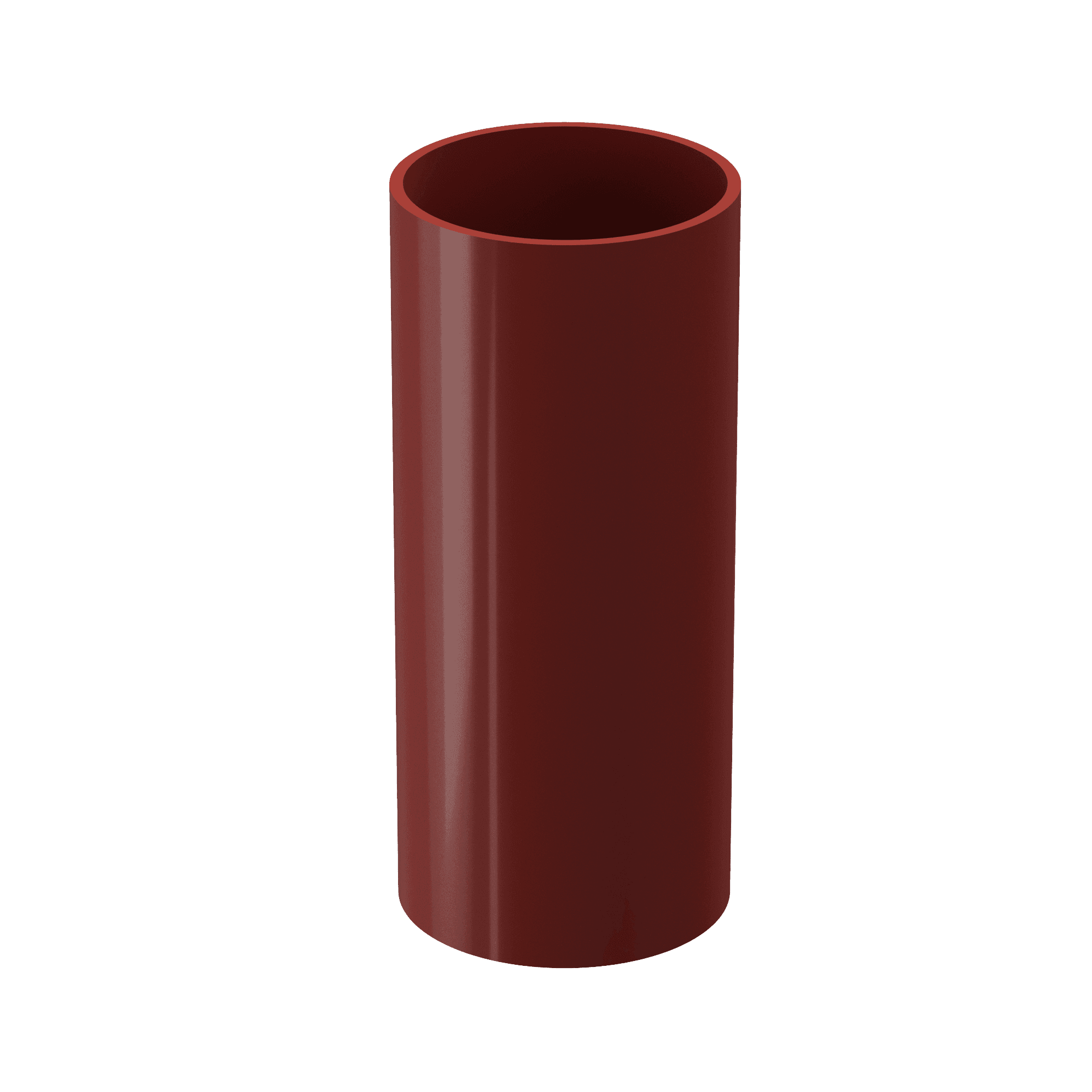Docke STANDARD Труба водосточная 80 мм * 2м (Красный 3005) - Image 1