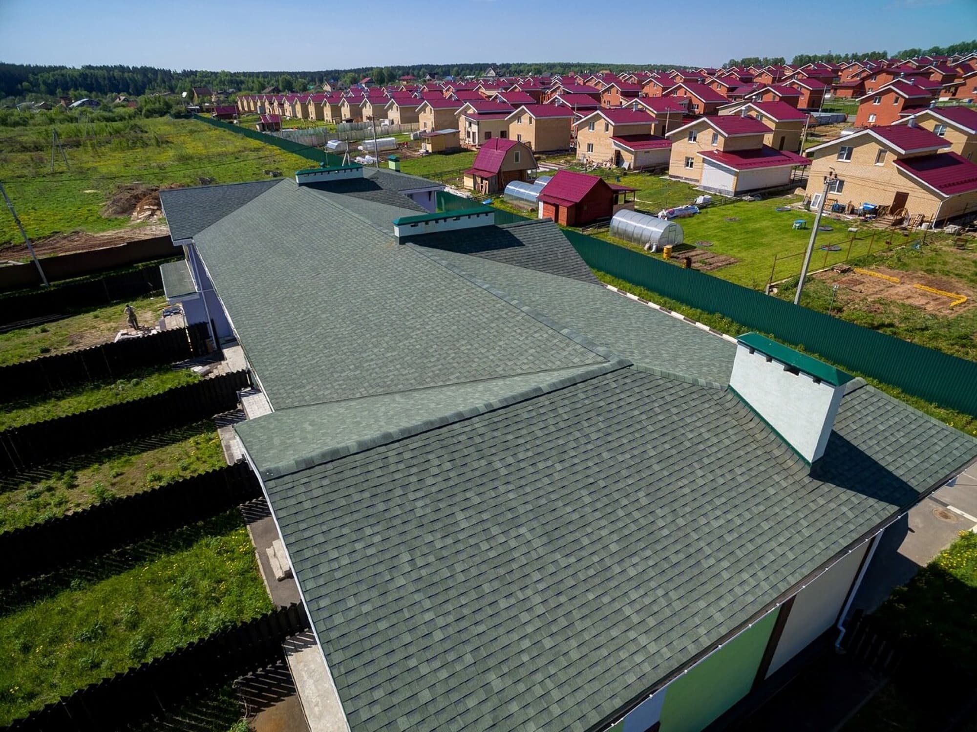 Черепица гибкая многослойная ТехноНИКОЛЬ SHINGLAS Кантри, Онтарио (2,6 м²/уп) - Image 5