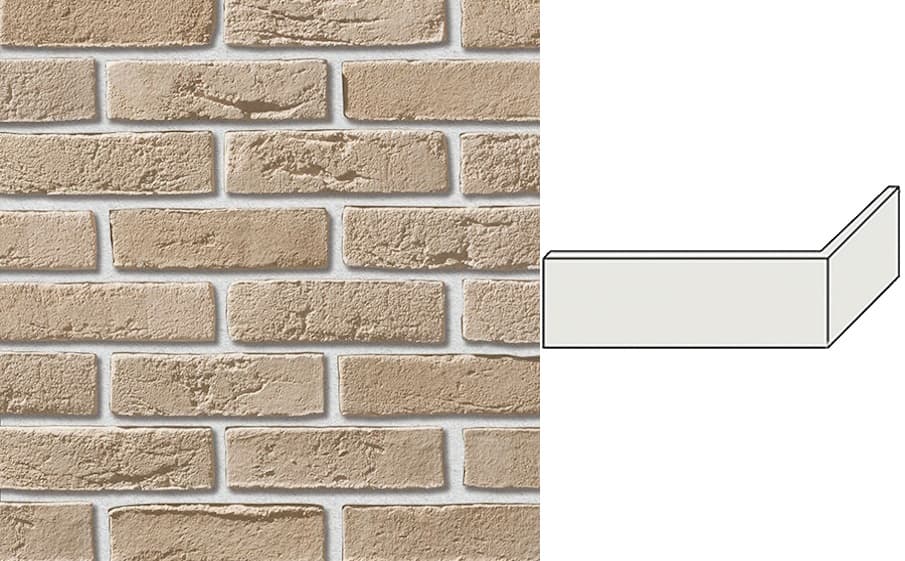 Камень искусственный декоративный под кирпич Leonardo Stone Дижон (тычок) 404 - Image 1