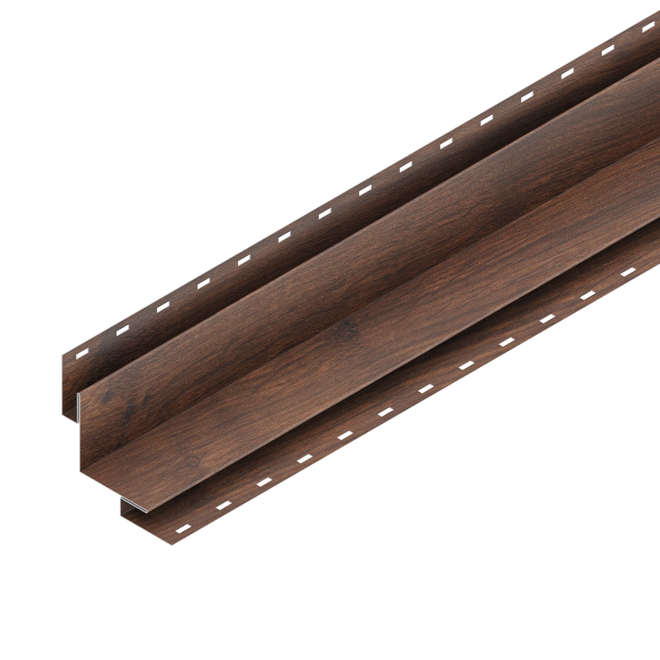 Угол сайдинга внутренний 50*50 мм L=3 м AquaSystem Printech (AlZn120) 0,45 Канадский дуб - Image 1